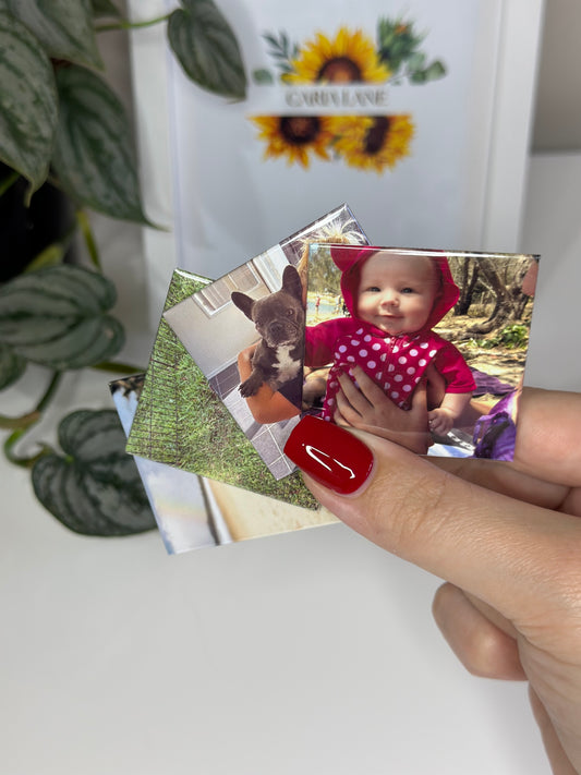 Custom Photo Magnets 2x2inch - 9 pack